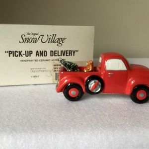 Dept 56 Snow Village Pick-Up and Delivery